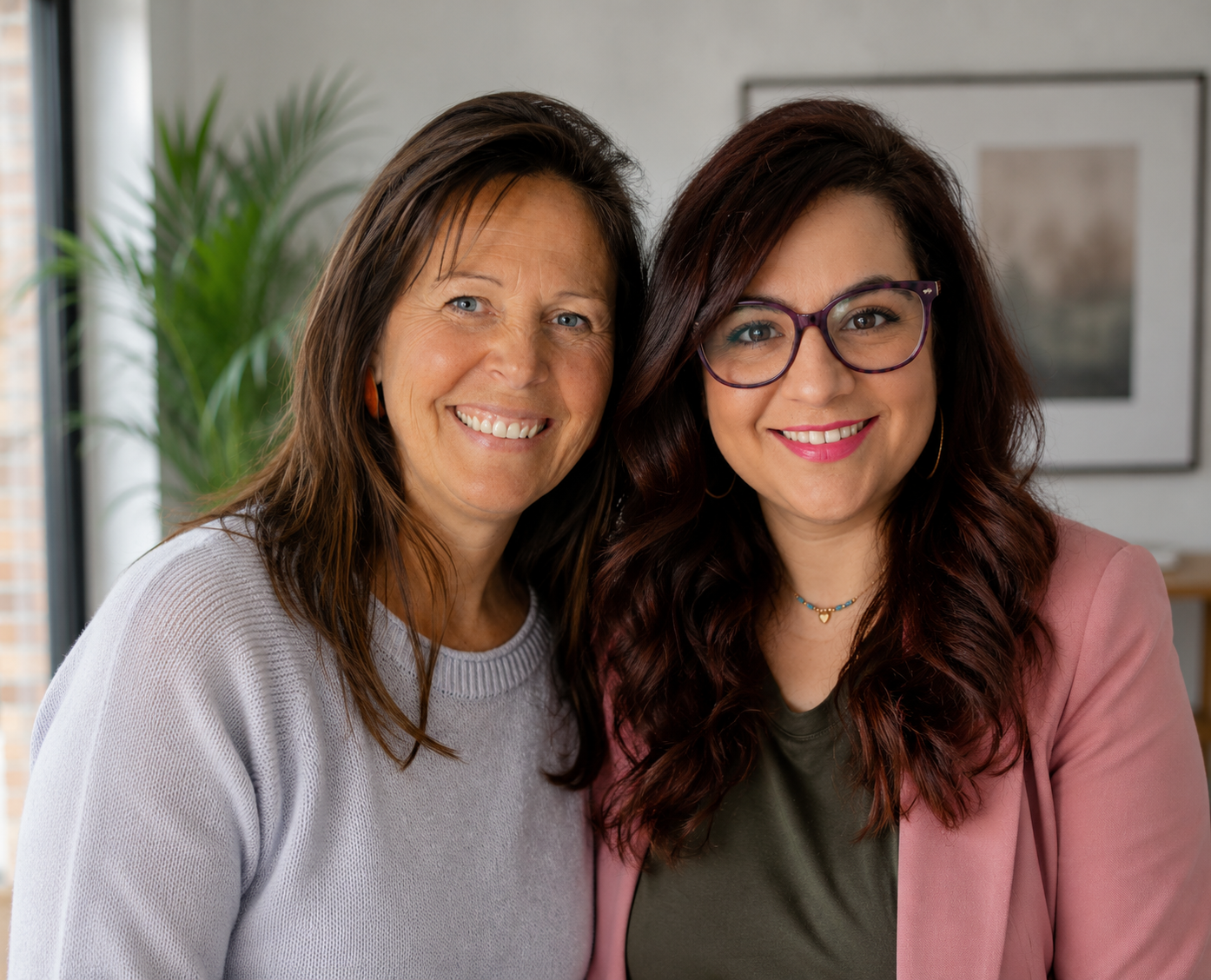 Anne-Line Baron et Gaëlle Verdier, fondatrices d'Admin Service